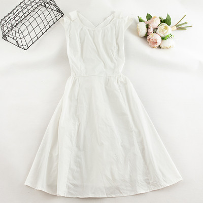 Rochie casual de dama cu decolteu O in patru culori