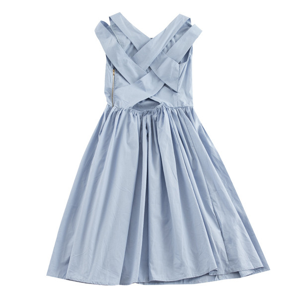 Rochie casual de dama cu decolteu O in patru culori