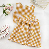 Κομψό γυναικείο σετ δύο τεμαχίων σε διάφορα χρώματα