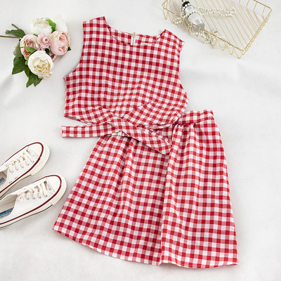 Κομψό γυναικείο σετ δύο τεμαχίων σε διάφορα χρώματα