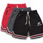 Több színben feliratos férfi alkalmi rövidnadrág