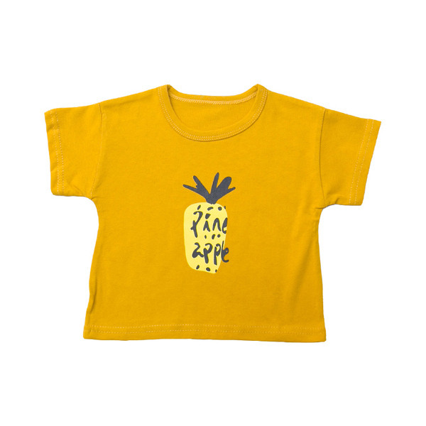 Gyermek póló fiúknak négy színben rátéttel