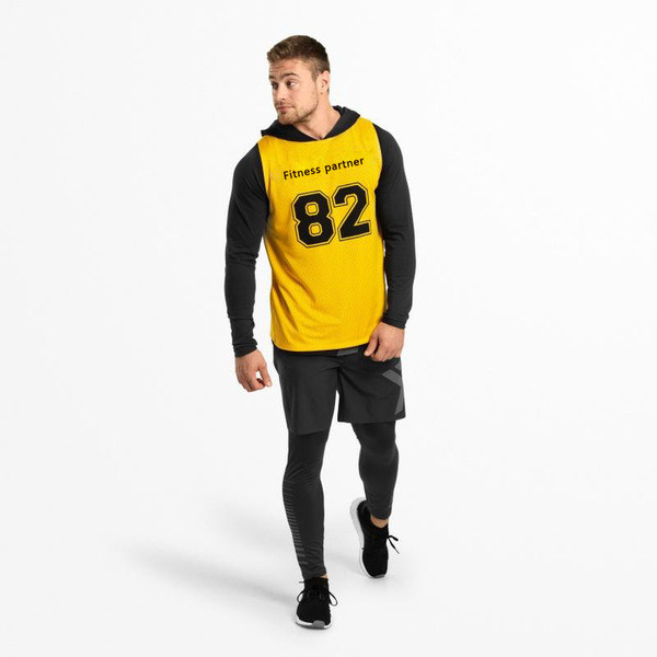 Férfi akasztófelső O-nyakkal és nyomattal, több színben