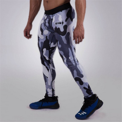 Férfi sport leggings több színben felirattal