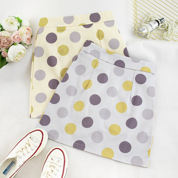 Modern női szoknya három színben