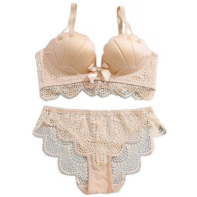 Model nou de lenjerie intimă în două părți cu dantelă în mai multe culori