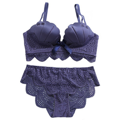 Model nou de lenjerie intimă în două părți cu dantelă în mai multe culori