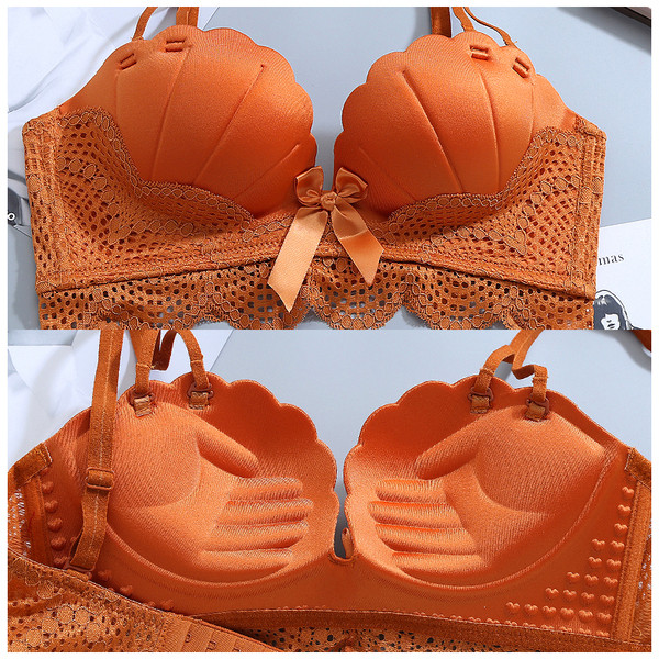 Model nou de lenjerie intimă în două părți cu dantelă în mai multe culori
