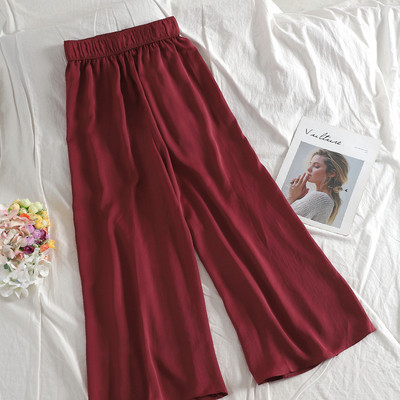 Női nyári nadrág gumírozással több színben