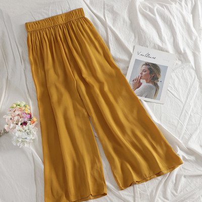 Női nyári nadrág gumírozással több színben