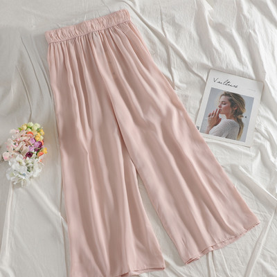 Női nyári nadrág gumírozással több színben