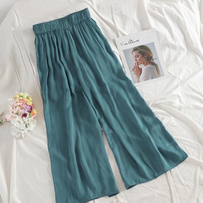 Női nyári nadrág gumírozással több színben