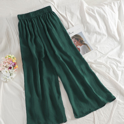 Női nyári nadrág gumírozással több színben