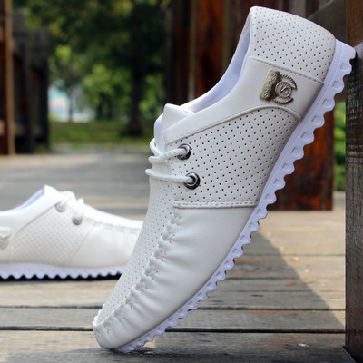 Öko bőrből készült modern férfi cipő több színben