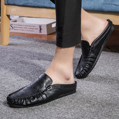 Mocasini moderni pentru barbati din piele ecologica in mai multe culori