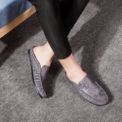 Mocasini moderni pentru barbati din piele ecologica in mai multe culori