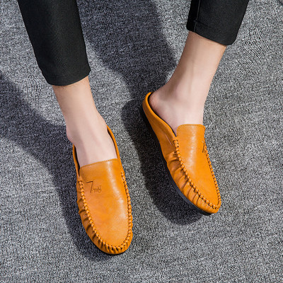 Mocasini moderni pentru barbati din piele ecologica in mai multe culori