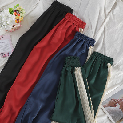 Дамски панталон с ластик в четири цвята