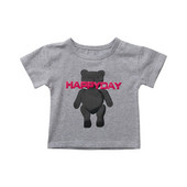 Tricou pentru copii alb și gri - pentru băieți