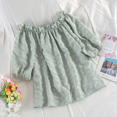 Női blúz rövid ujjal, három színben