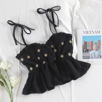 Дамски модерен потник с презрамки в няколко цвята