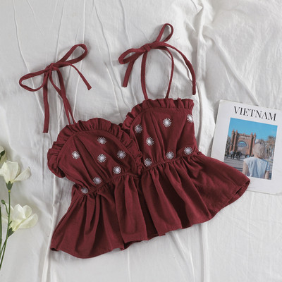 Дамски модерен потник с презрамки в няколко цвята