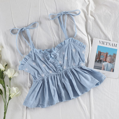 Дамски модерен потник с презрамки в няколко цвята