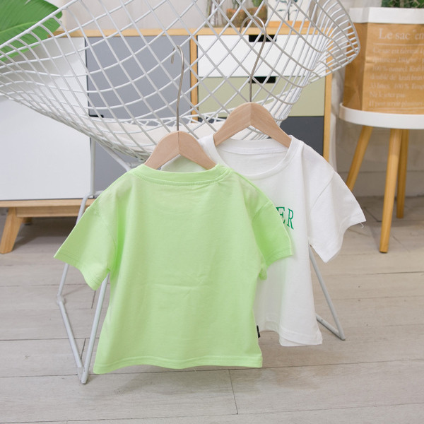 Tricou pentru copii modern pentru baieti in doua culori cu inscriptii