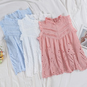 Maiou de damă de zi cu decolteu în trei culori