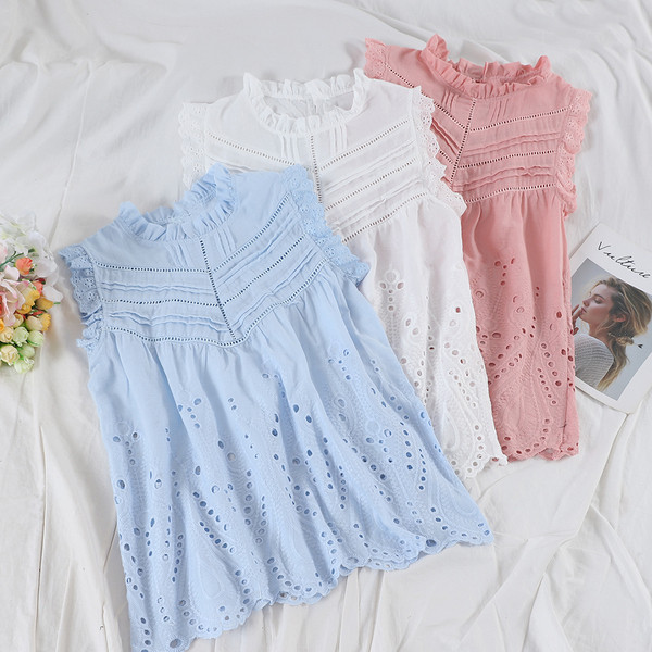 Maiou de damă de zi cu decolteu în trei culori