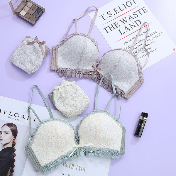 Set de lenjerie de damă modernă din două părți în mai multe culori