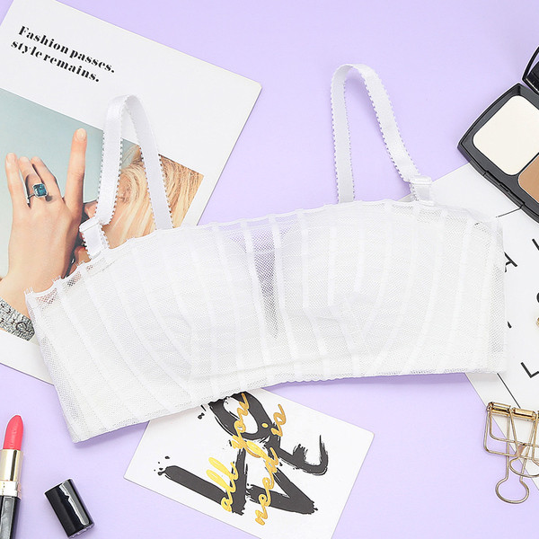 Stílusos női fehérnemű szett két részből, fekete-fehér színben