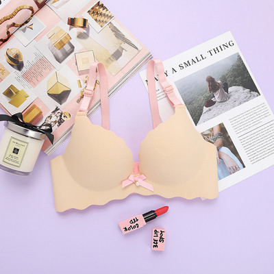 Hétköznapi női melltartó varrat nélküli minta több színben