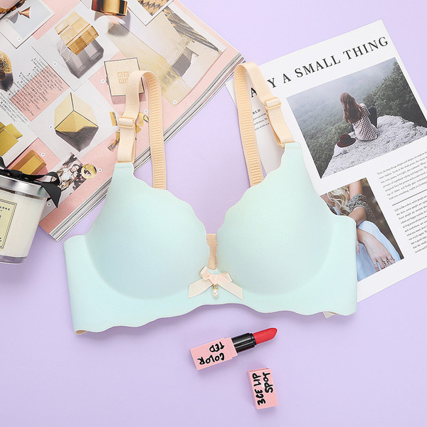 Hétköznapi női melltartó varrat nélküli minta több színben