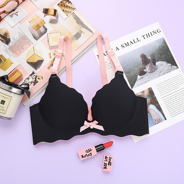 Hétköznapi női melltartó varrat nélküli minta több színben