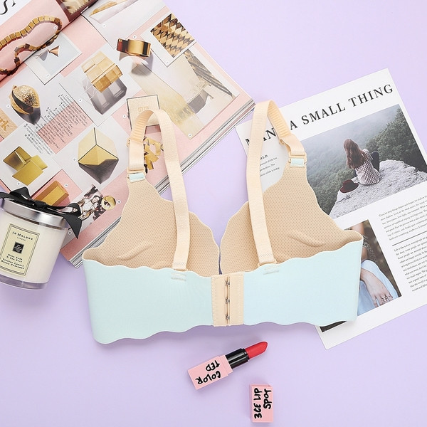 Hétköznapi női melltartó varrat nélküli minta több színben