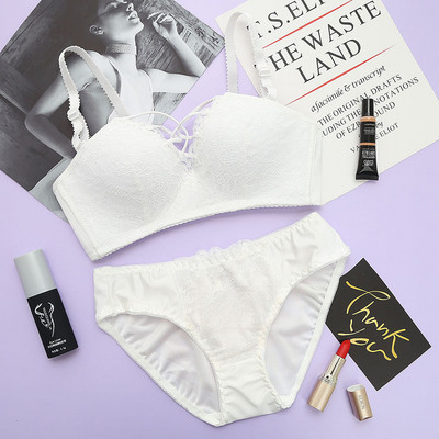 Stílusos női kétrészes szett csipkével és nyakkendővel több színben