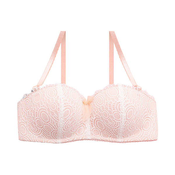 Stílusos női csipke fehérnemű szett fekete, fehér és rózsaszín színekben