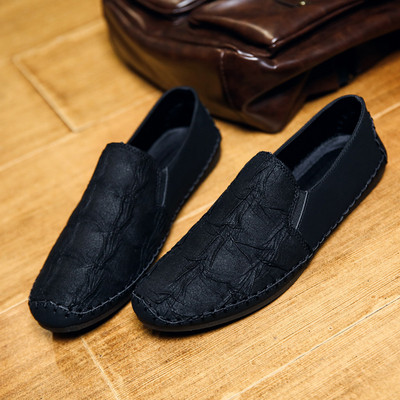 Alkalmi férfi mokaszinok két színben