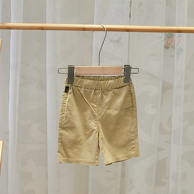 Gyermek rövidnadrág két színben rátéttel - fiúknak