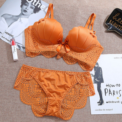 Új kétrészes fehérnemű szett csipkével több színben