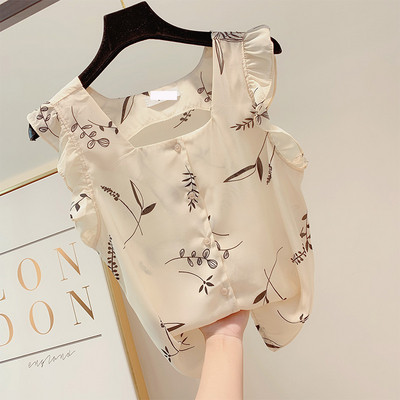 Modern női felső, gombokkal, három színben