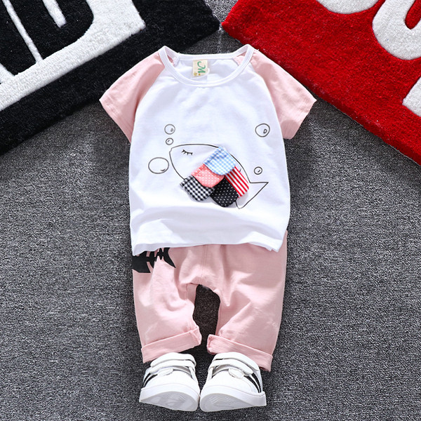 Modern gyerekkészlet két színben - fiúknak és lányoknak