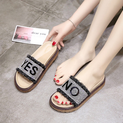 Alkalmi női papucs két színben