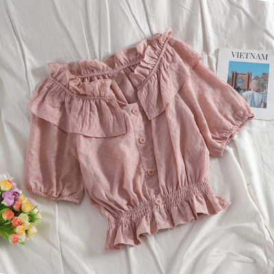 Modern női blúz gombokkal több színben