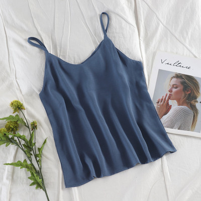 Modern női felső vékony pántokkal