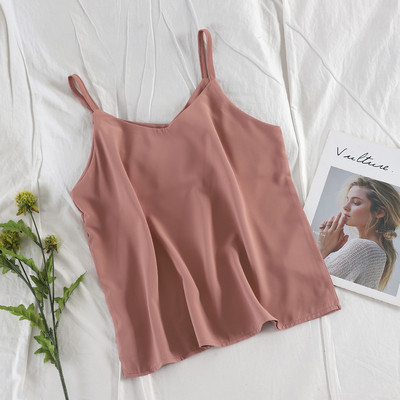 Modern női felső vékony pántokkal