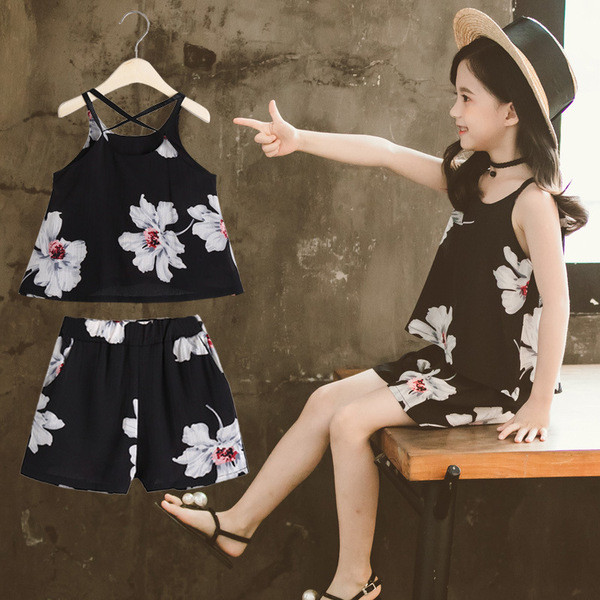 Set modern pentru copii de culoare neagră - pentru fete