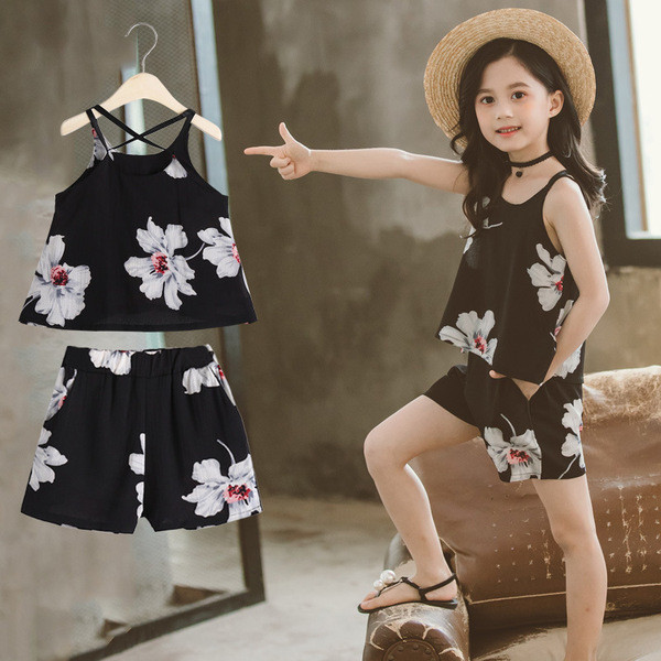 Set modern pentru copii de culoare neagră - pentru fete