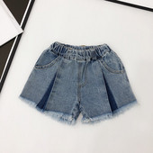 Zsebekkel ellátott rövid gyerek farmer lányoknak